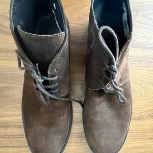 Versace Jean cloture brown boot